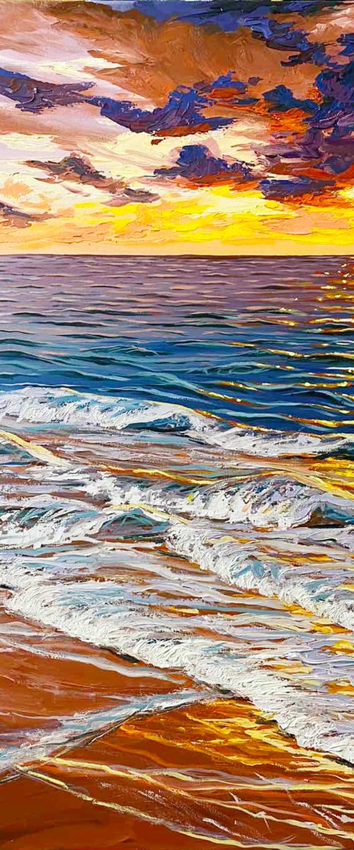 "Bright Sunset 9" by Elena Adele Dmitrenko