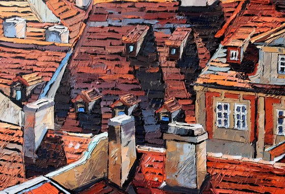 The roofs of the old city