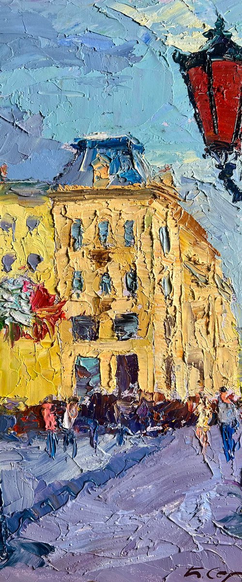 Summer Day in the City by Boris Serdyuk