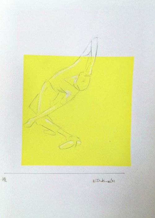 Yellow dance by Lee Jenkinson