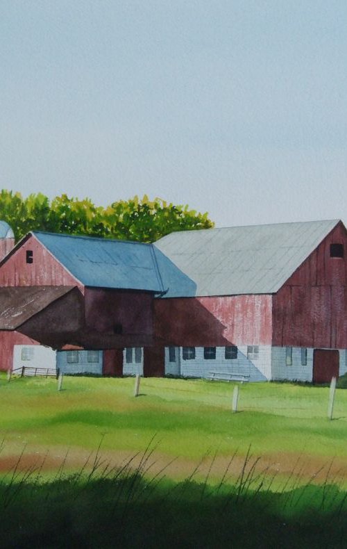 Ohio Barn by Silvie Wright