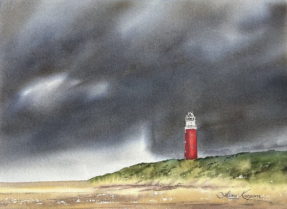 Red lighthouse