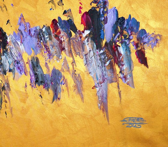 Gold Abstraction C 1