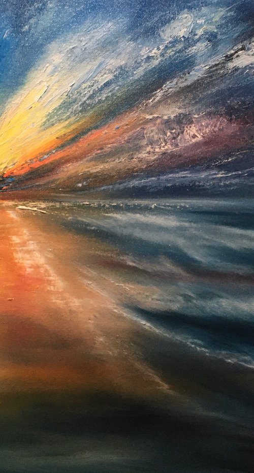 Falling Star meets the Earth by Timea  Valsami