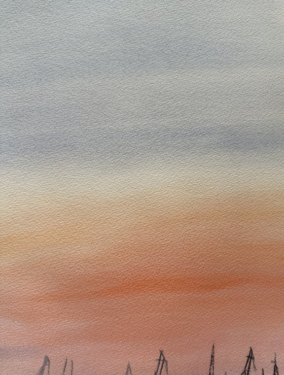 Calm Evening by the Water