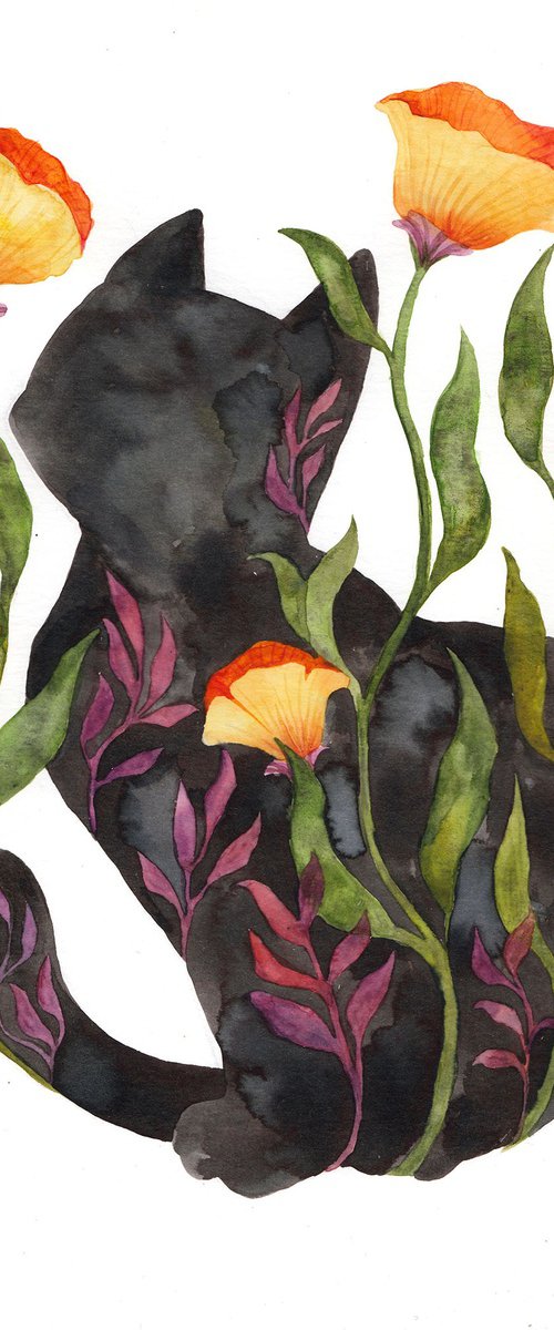 Yellow tulips by Josephine Blackman