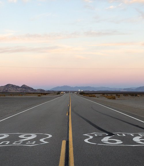 Amboy, Route 66 by Heike Bohnstengel