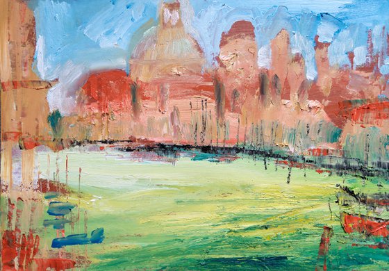 Venice Green Canal