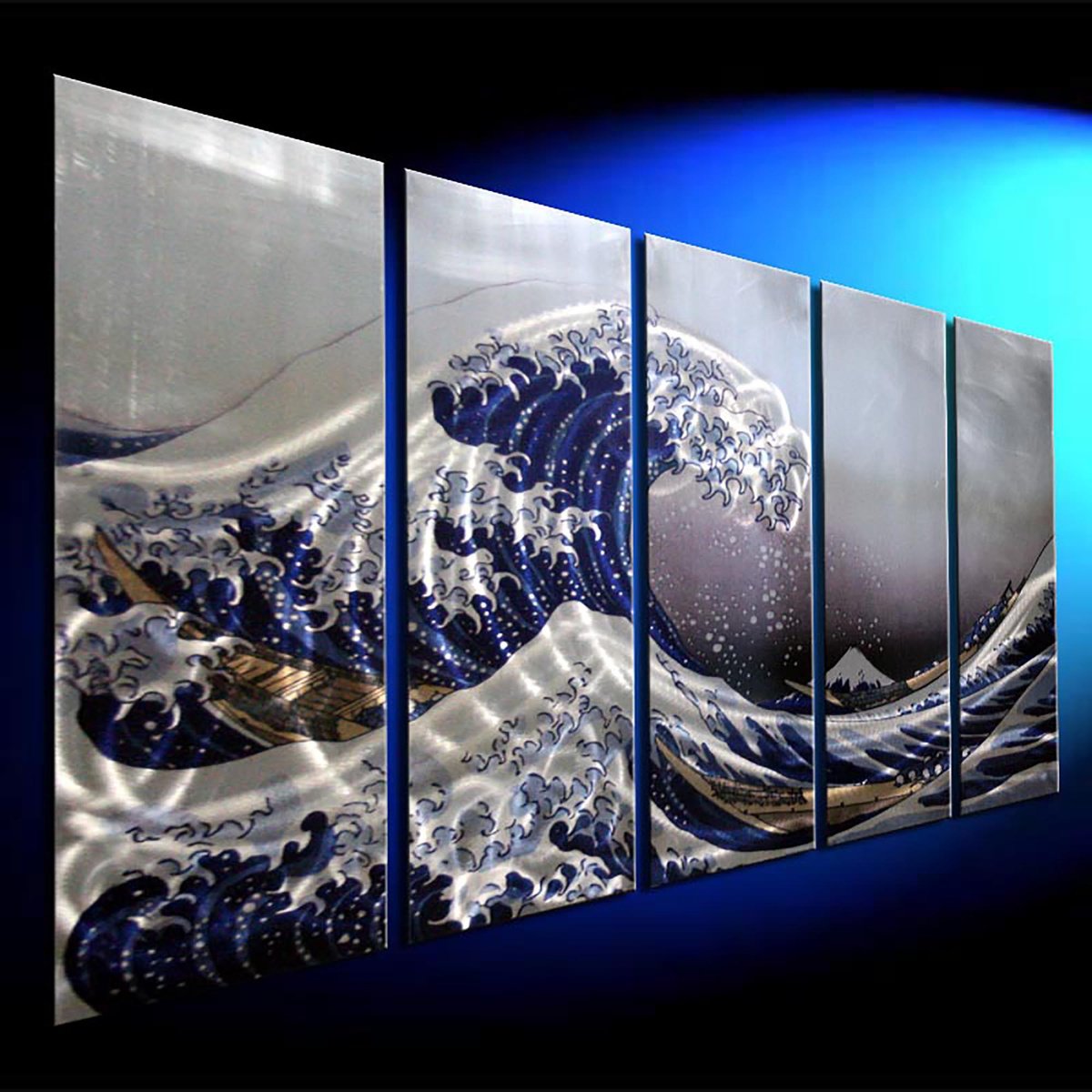 Illustrative Landscape Sculpture By Dong Su, 64 X 25, Shunshu Ejiri, Original Artwork