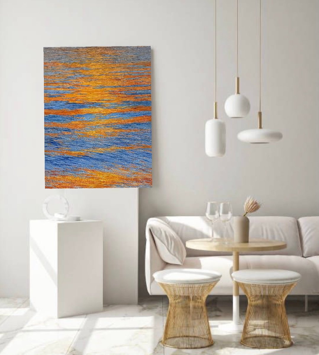 After The Sun By Ulyana Korol, 32 X 39, Artwork For Sale On Artfinder