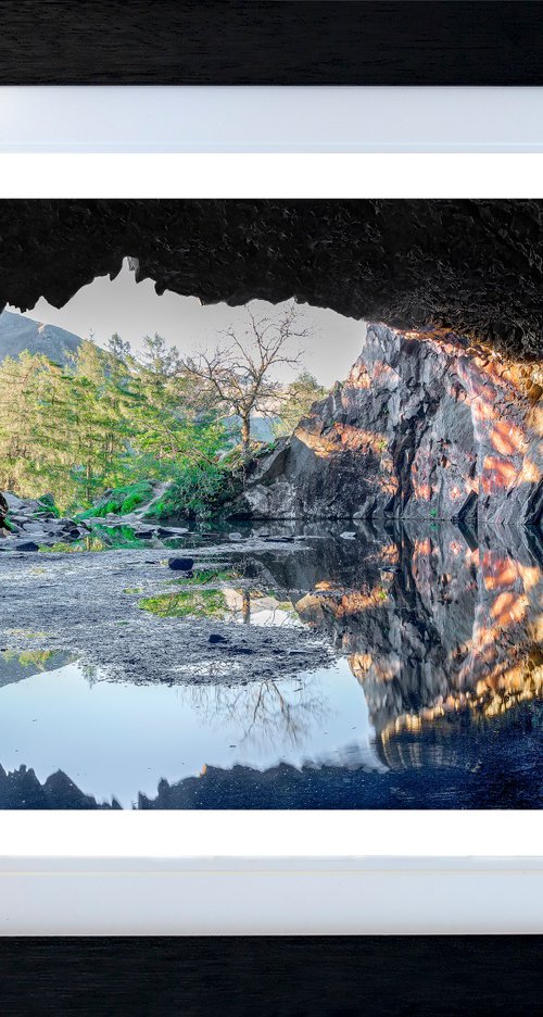 Rydal Cave Lake District UK by Michael McHugh