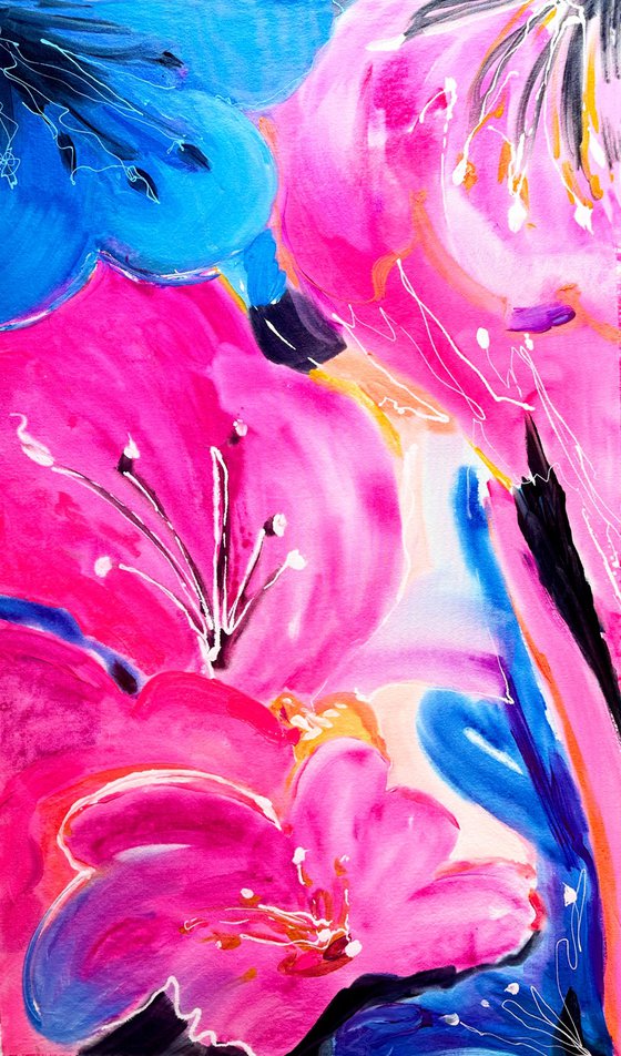 Mediterranean Flowers No. 1