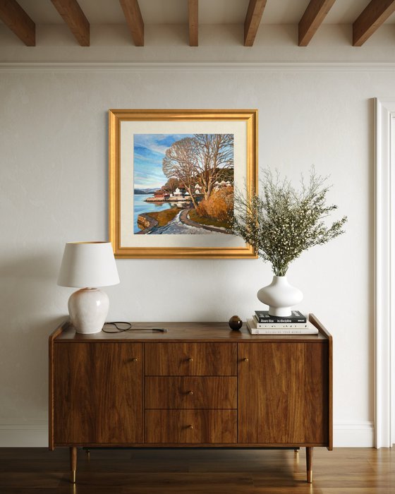 Last snow in Drøbak