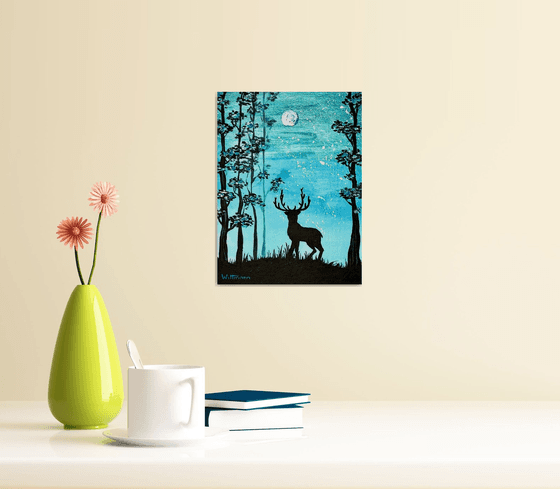 Deer in the forest