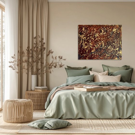 Gold Leaf 100x80x4