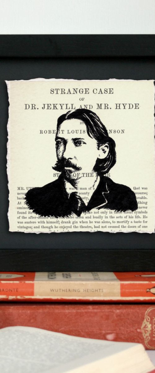 R. L. Stevenson - Dr. Jekyll and Mr. Hyde (Framed) by Peter Walters