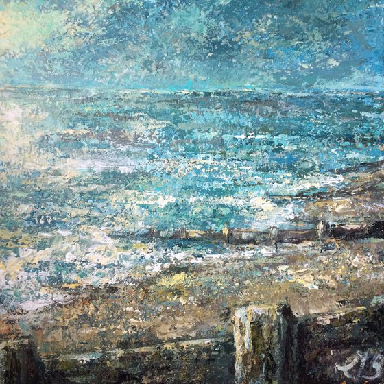 Beach- seascape painting