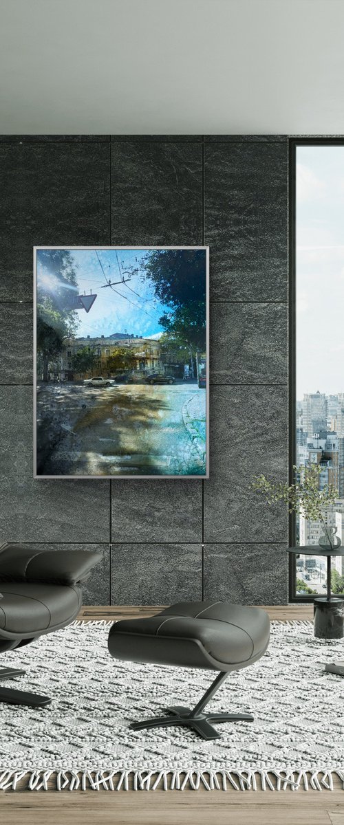 Photo Collage City scape by Yuliia Sharapova