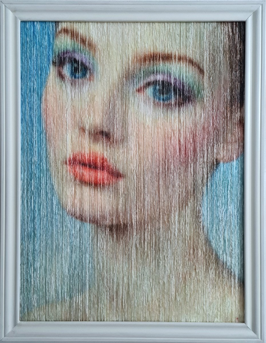 Impressionistic Collage , She Was Really Better (N.729) By Alessio Mazzarulli, 27 X 35, Artwork For Sale On Artfinder