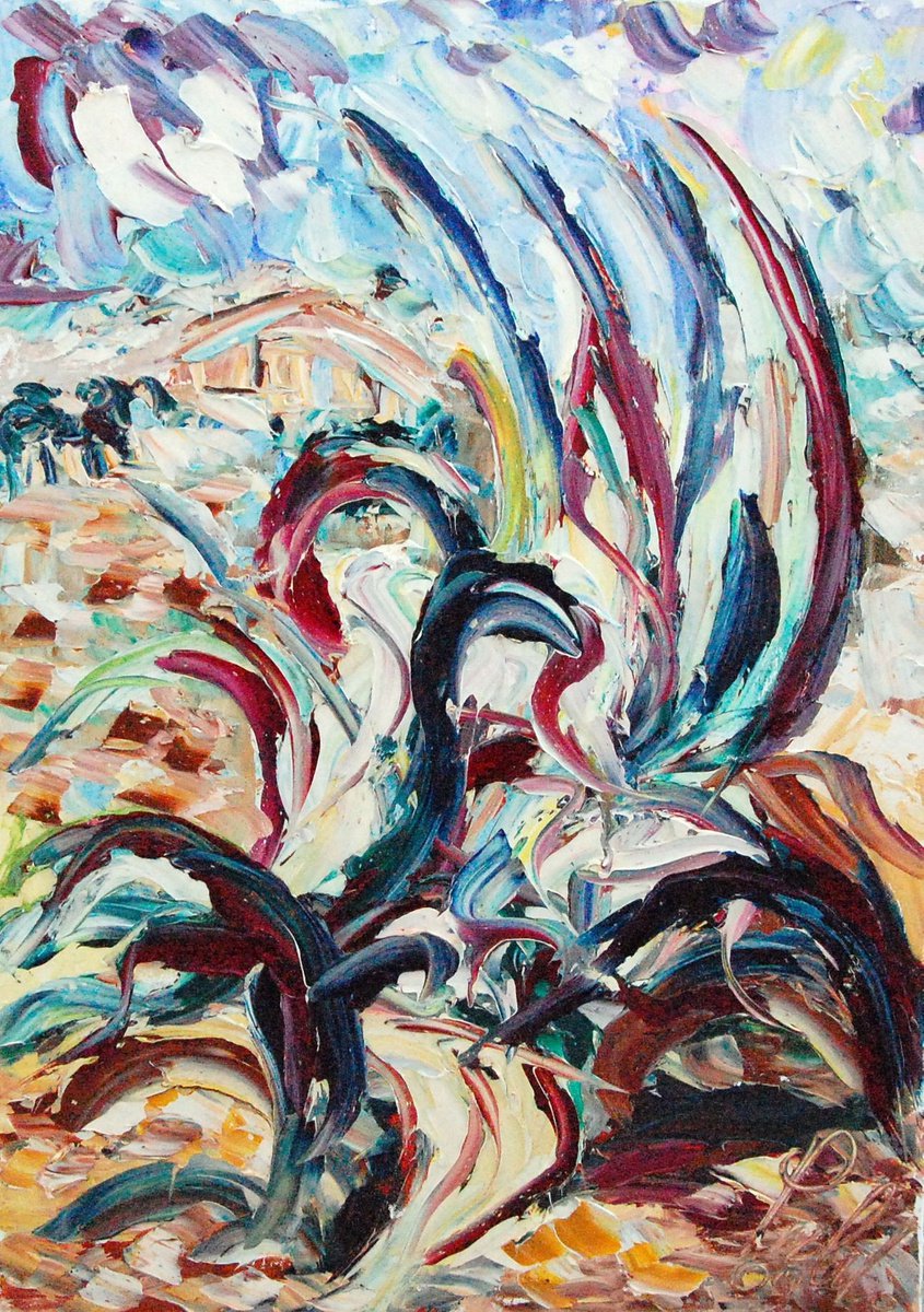 Agave 50X70Cm By Antonino Puliafico, 28 X 20, Artwork For Sale On Artfinder