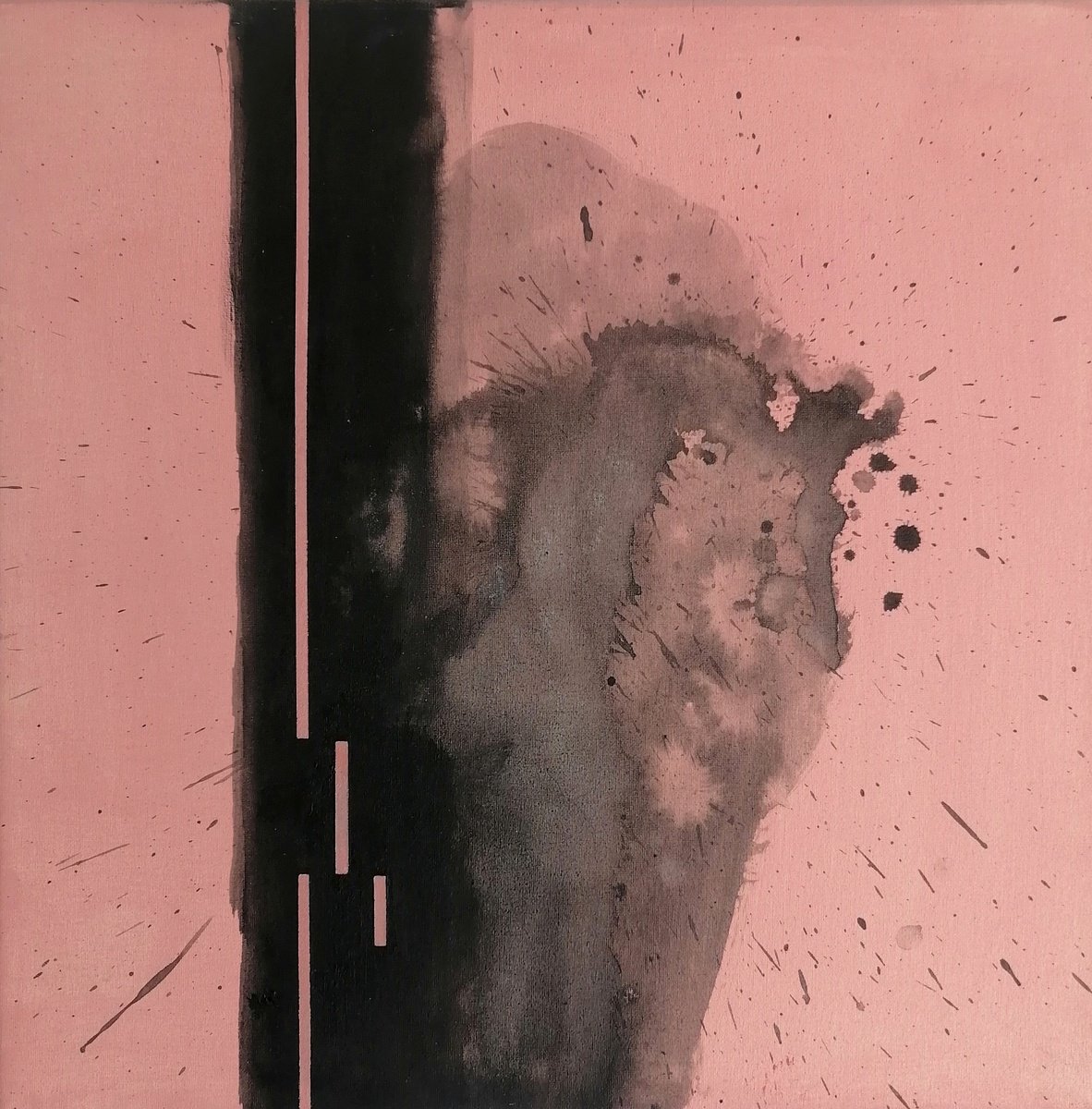 Abstract Painting By Alex Munzone, 12 X 12, Sequences 41, Original Artwork