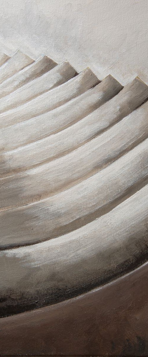 Light on stairs III by David Foster
