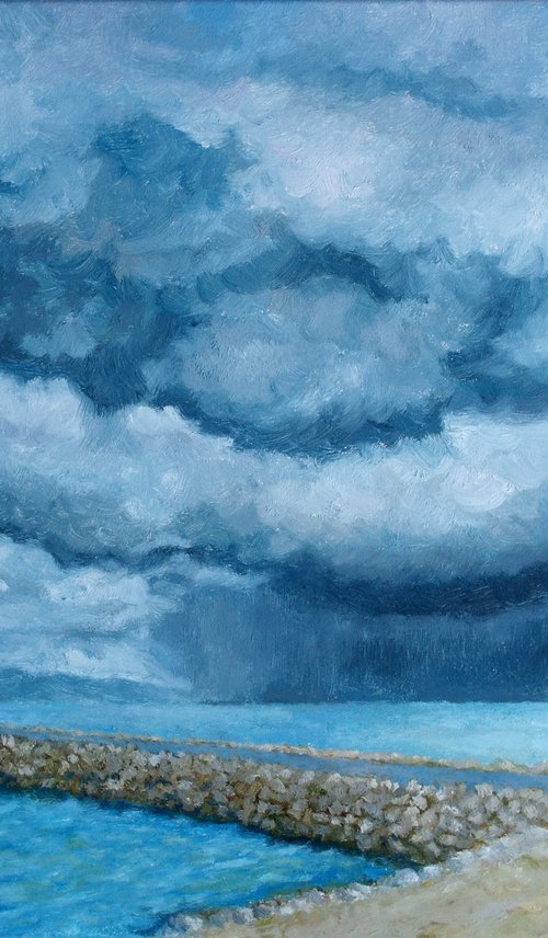 Seascape - Before the Storm. by Juri Semjonov