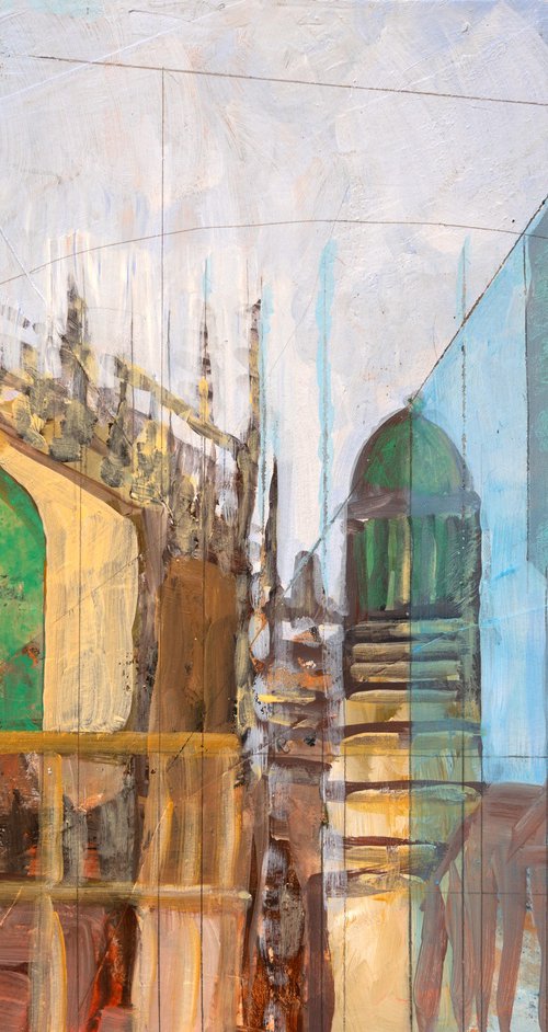 City Skyline by Elizabeth Anne Fox