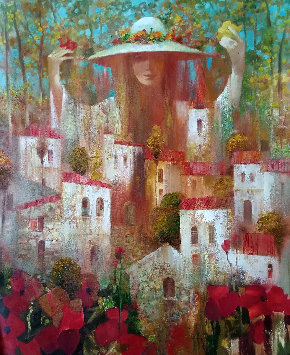 Autumn city by Anatolii Tarab?nov