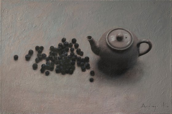 The Teapot and Blueberries