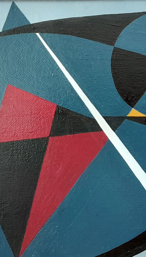 Orbit-Path Between oil version by Paul Heron