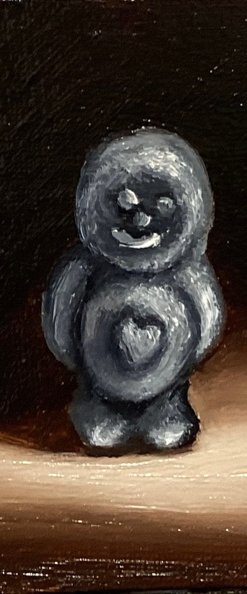 Blackcurrant jelly baby by Jane Palmer Art