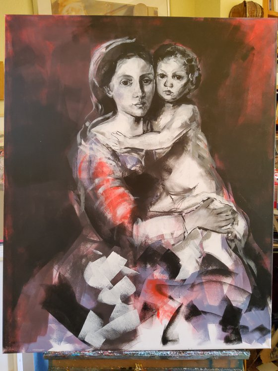 Madonna and child 14