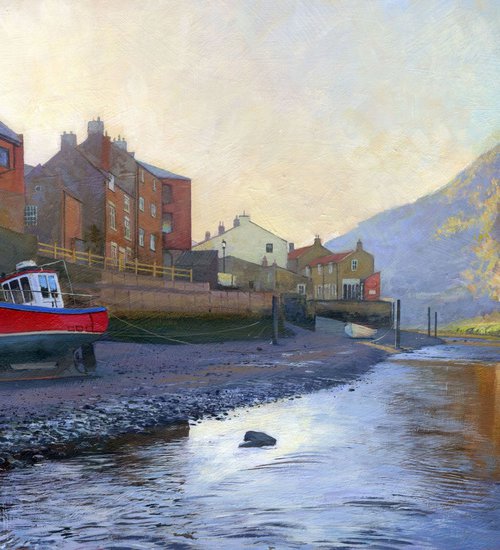 Staithes Beck Winter by James McGairy