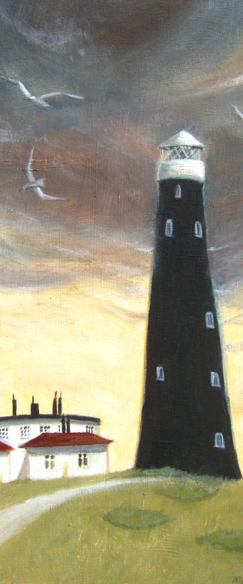 Lighthouse at Dungeness by Mary Stubberfield