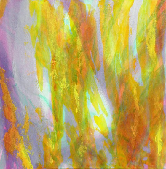 Abstract in soft tones - stylized painting deco design art interior decor abstraction minimalistic