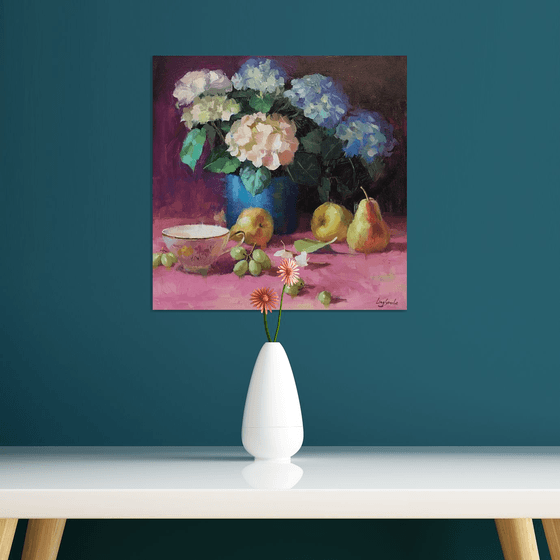 Still Life with Hydrangea