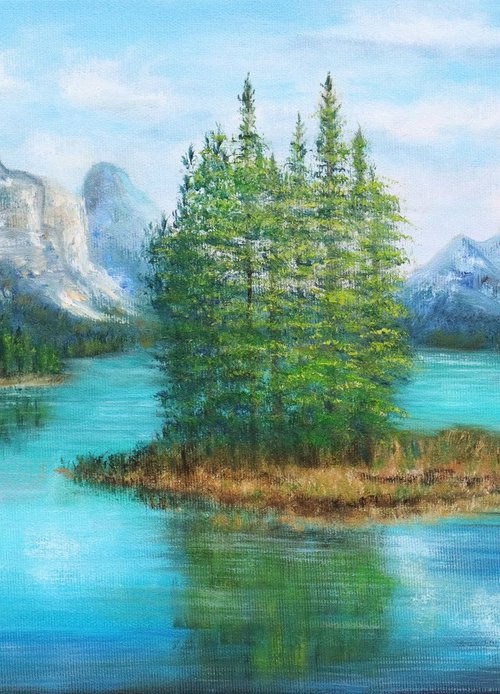 Alberta national park by Ludmilla Ukrow