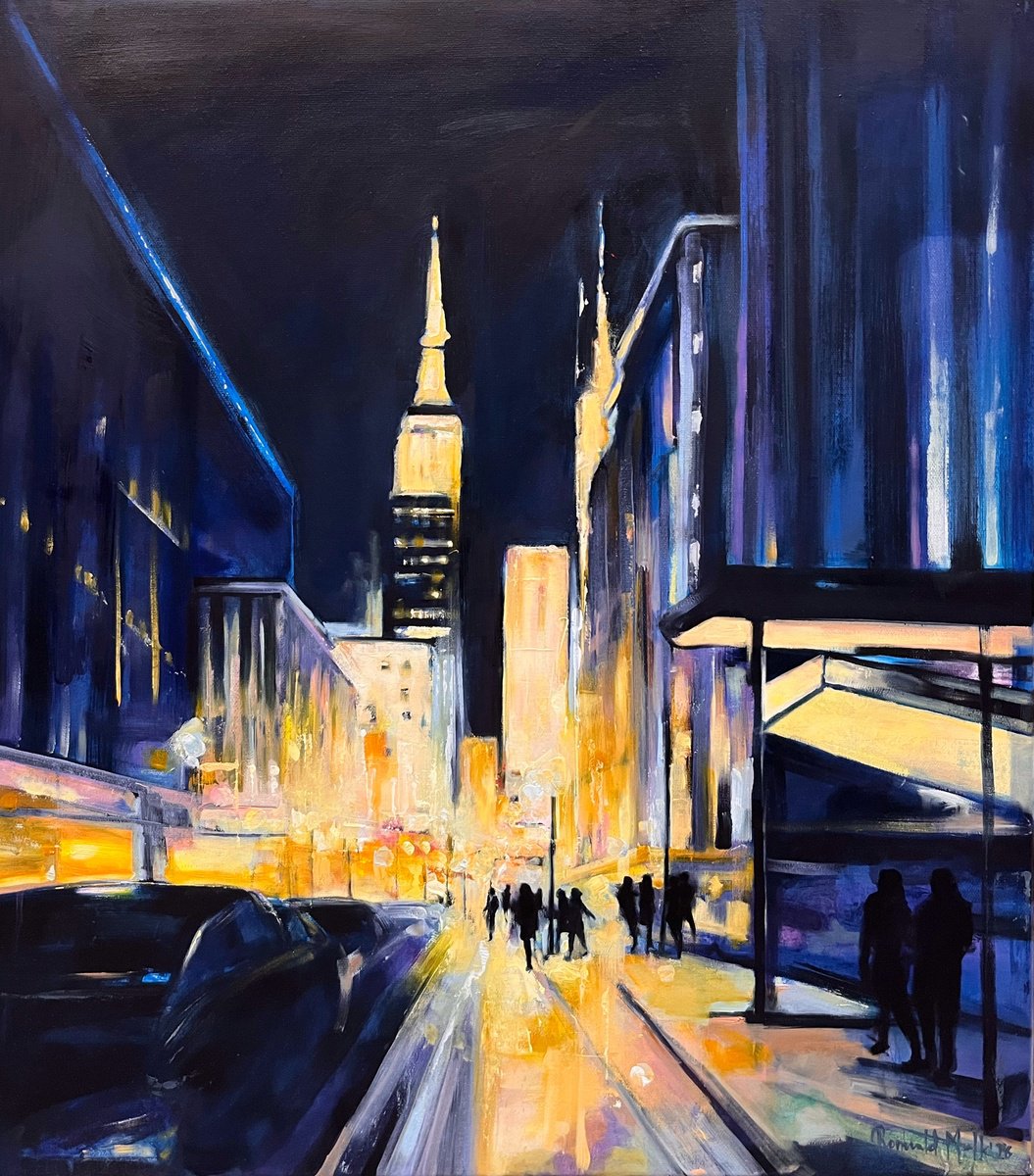 Good Evening By Romuald Mulk Musiolik, 24 X 28, Artwork For Sale On Artfinder