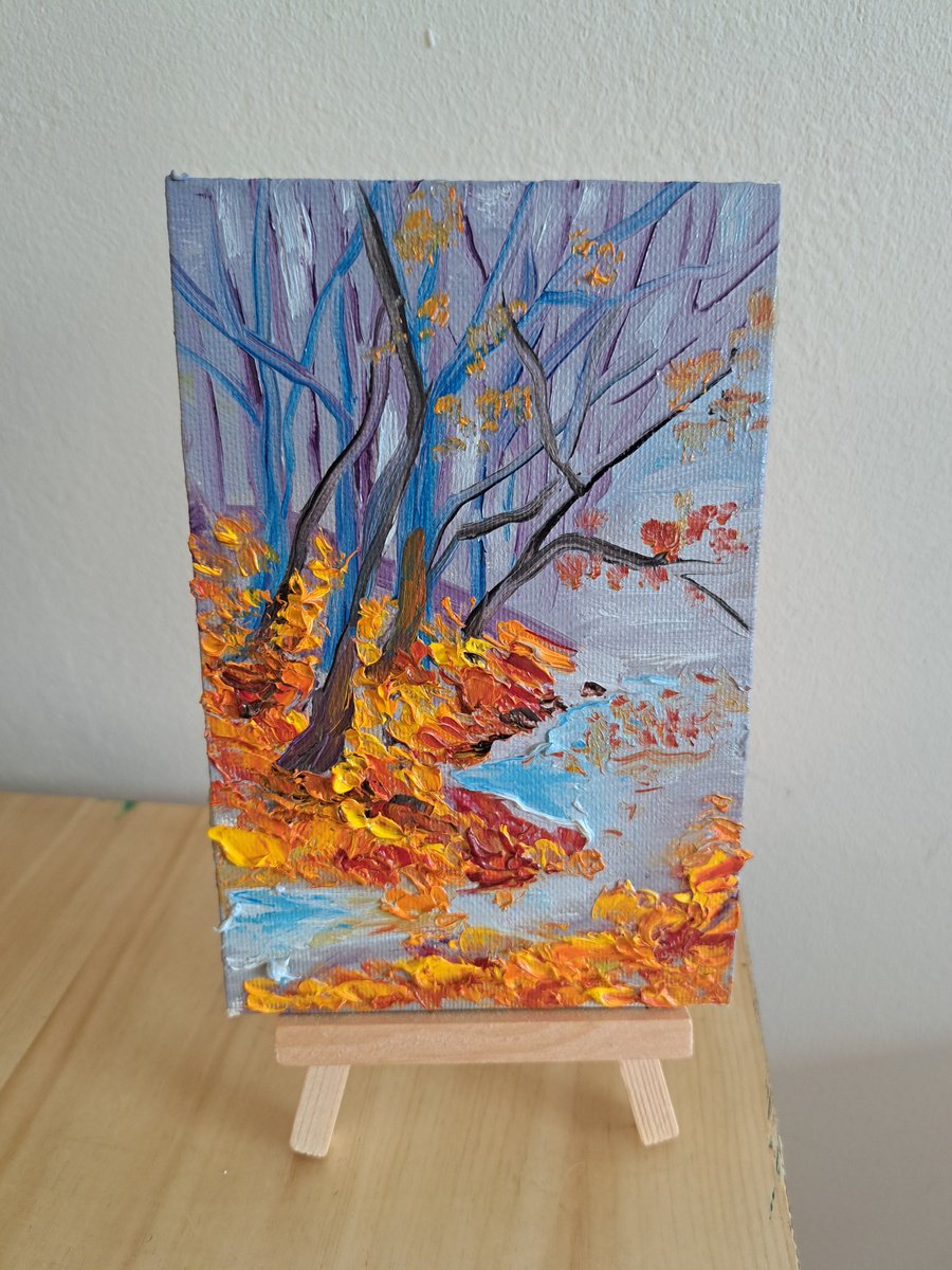 Autumn landscape by Oksana Fedorova