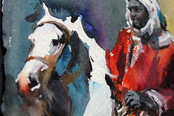 Arabian Horse and the Tuareg