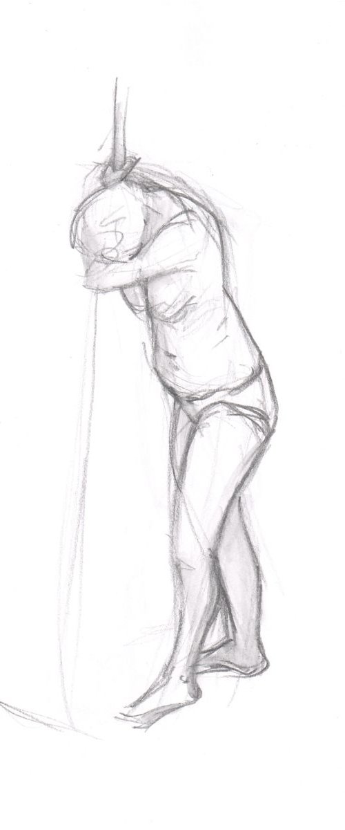 Sketch of Human body. Woman.20 by Mag Verkhovets
