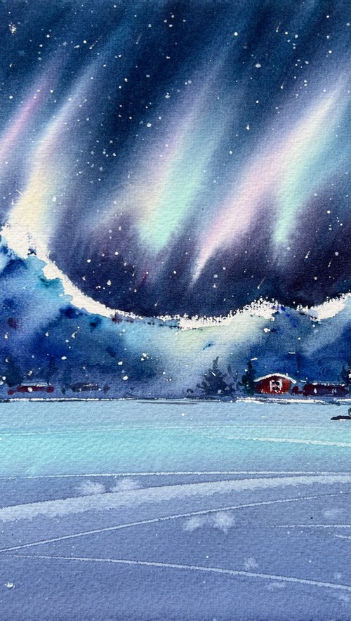 Northern lights #43 by Eugenia Gorbacheva