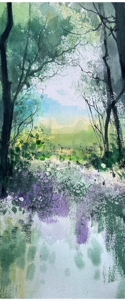Summer landscape by Nazar Grunyka