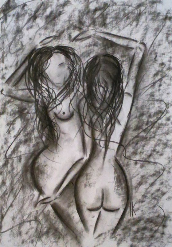 Lesbian Nude Art