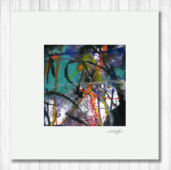 Urban Poetry 6 - Abstract Painting by Kathy Morton Stanion