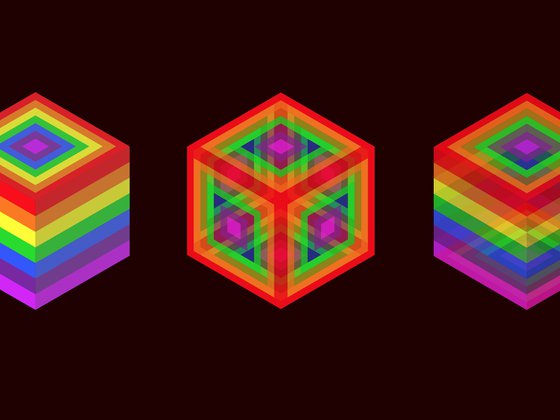 Three illusions of freedom: rainbow cages