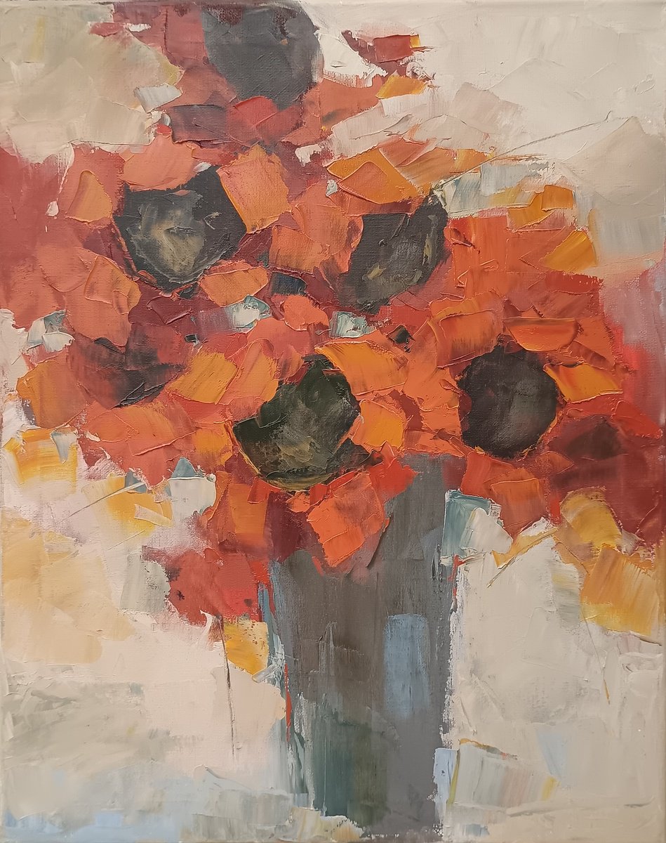 Expressive Oil Painting , The Brave Ones By Emilia Milcheva, 16 X 20, Artwork For Sale On Artfinder