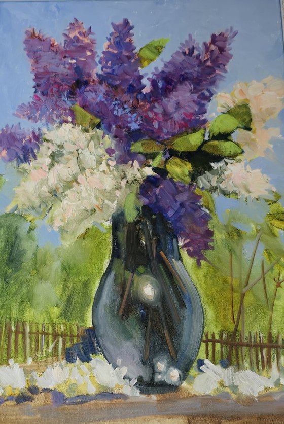 Lilac in Vase