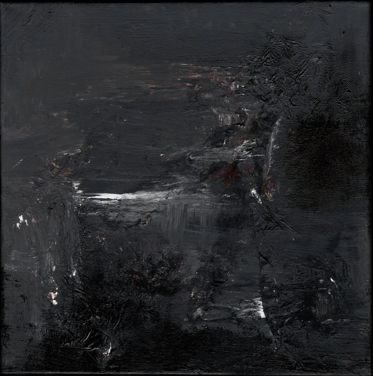 Abstract Painting By Kathy Morton Stanion, 12 X 12", Magical Incantations 4, Original Artwork